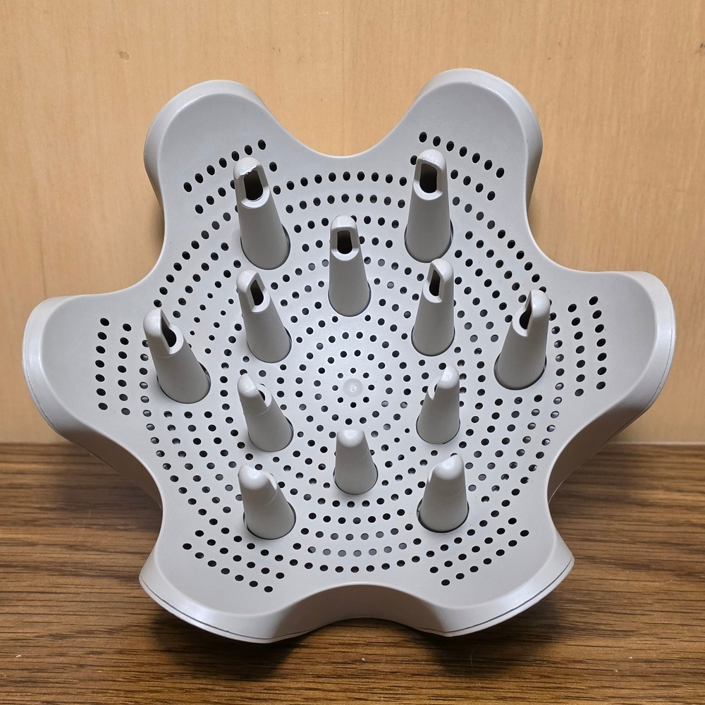 Shark Hair Dryer Diffuser Attachment Gray Adjustable Prongs Curl Styling New *